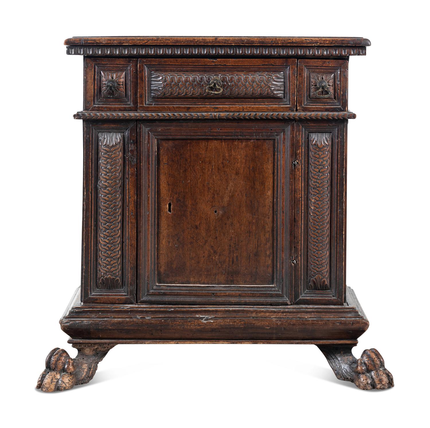 An Italian Walnut Prie-Dieu