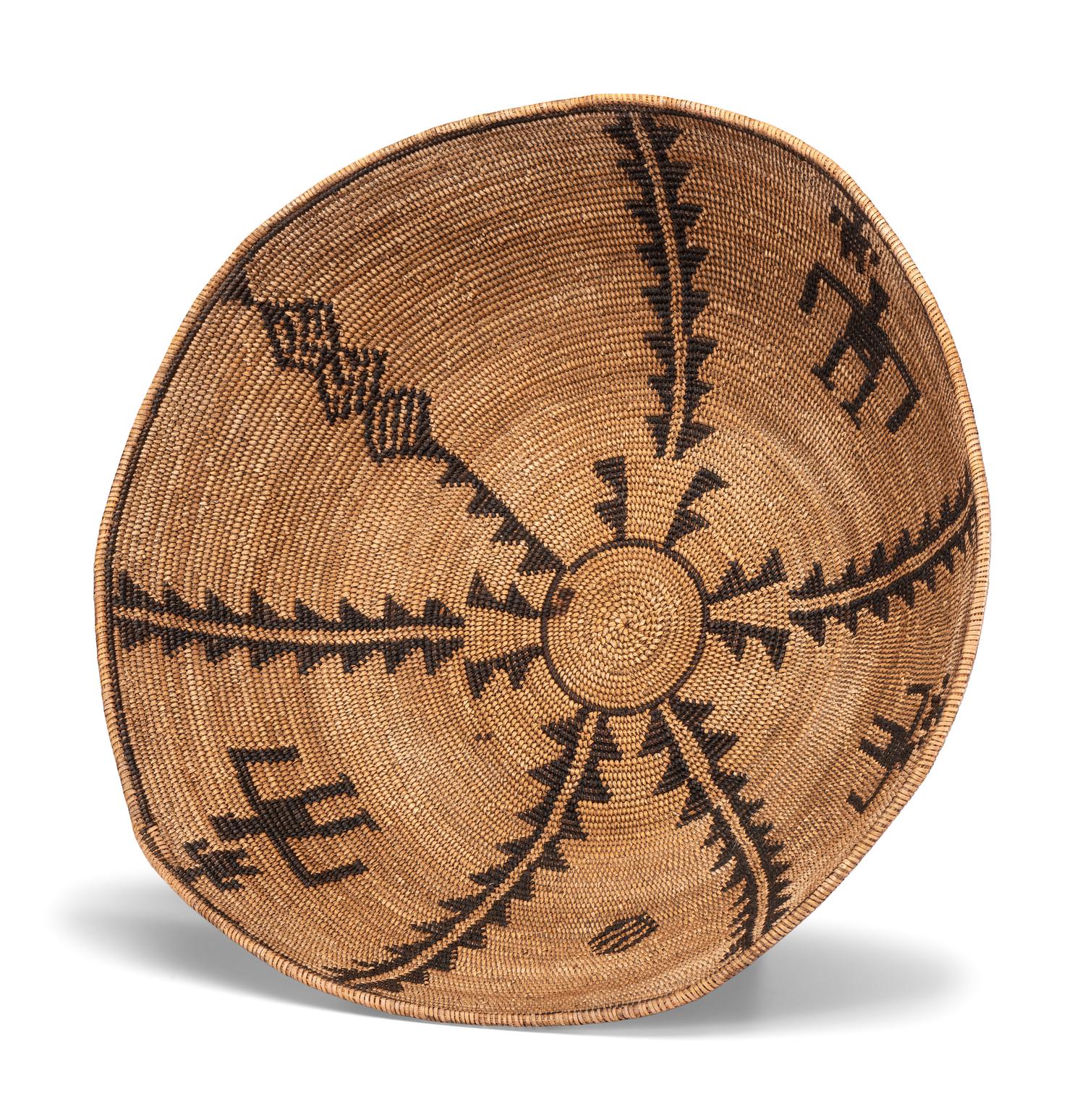 Large California Figural Basket