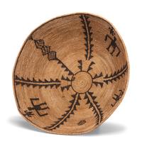 Large California Figural Basket