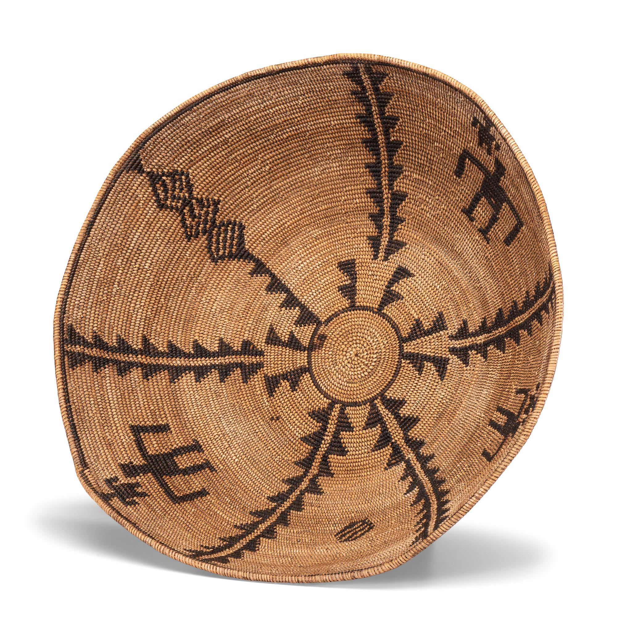 Large California Figural Basket