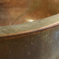 A Fromage Copper Vessel 64" W x 64" D x 30" H — France, 19th/20th Century
