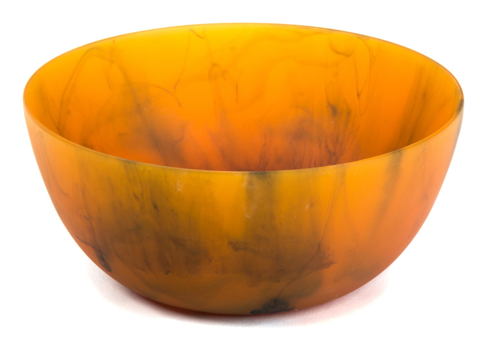 A Contemporary Resin Bowl Diameter 5 1/4 inches. — (Martha Sturdy, Canadian, b. 1943)