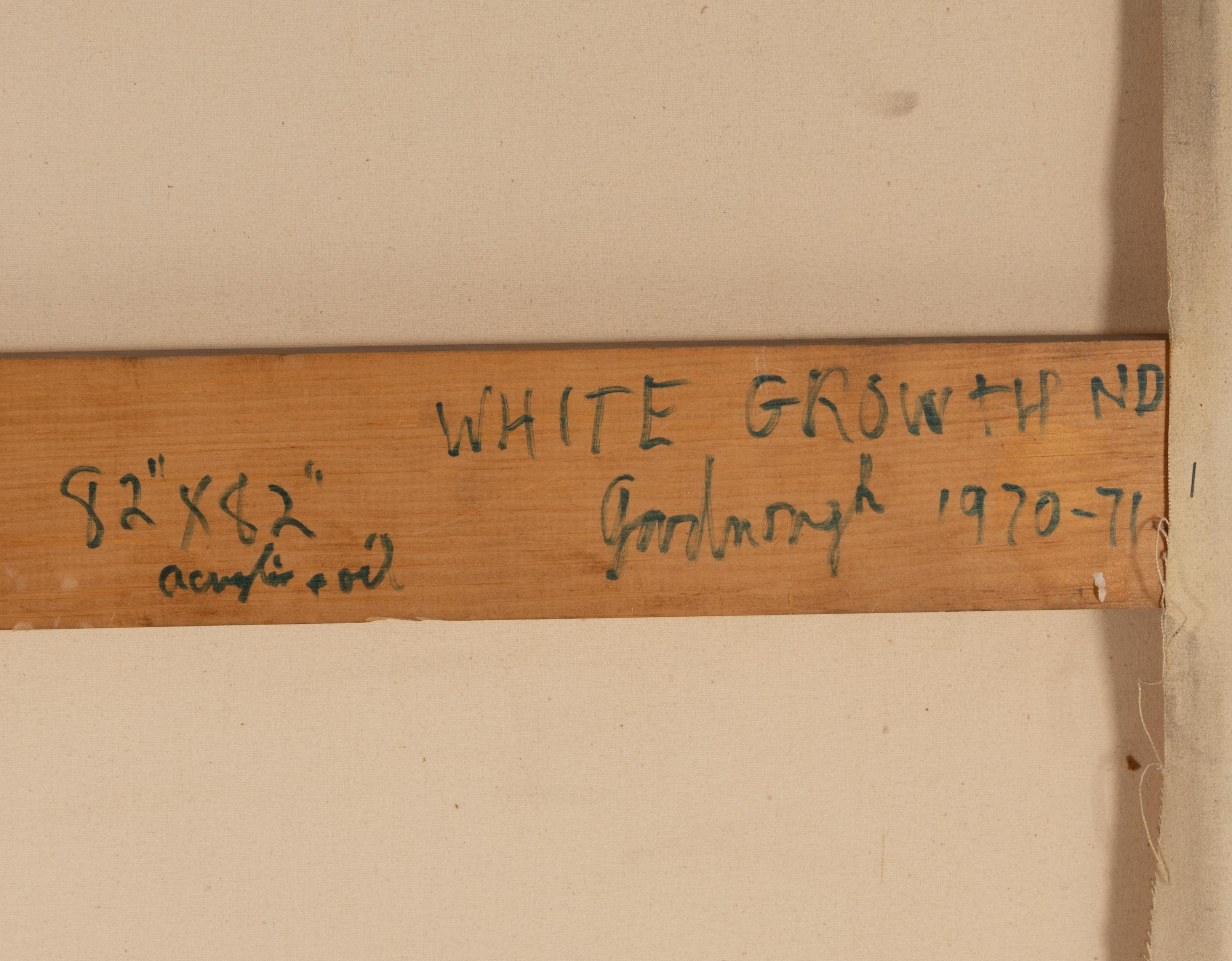 White Growth ND , 1970-71
