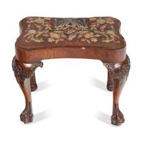 A George I Walnut Stool