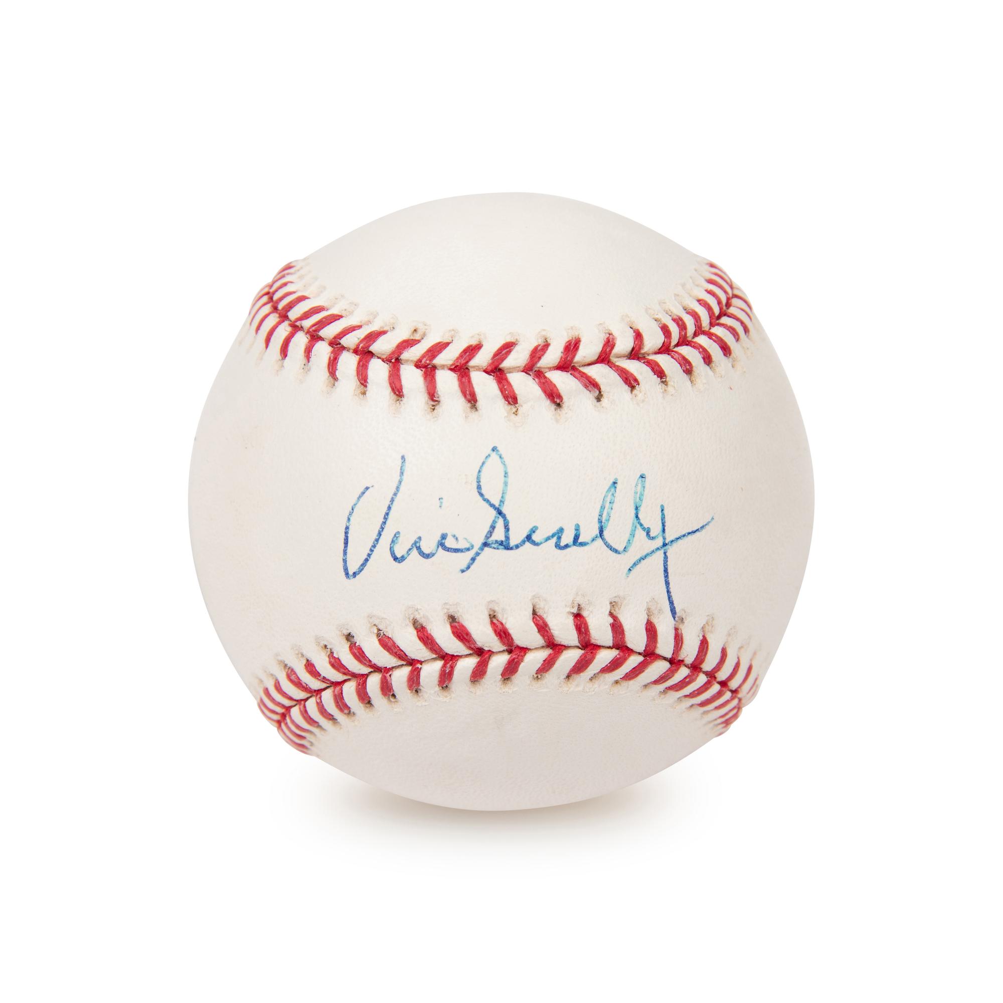 A Vin Scully Single Signed Autograph Baseball (JSA)