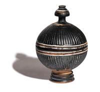 A South Italian Painted Pottery Pyxis