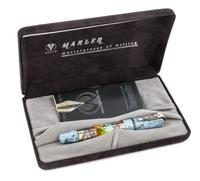 A Marlen Liberty Art Nouveau Light Blue Limited Edition Fountain Pen