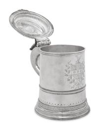 A Queen Anne Britannia Silver Covered Tankard