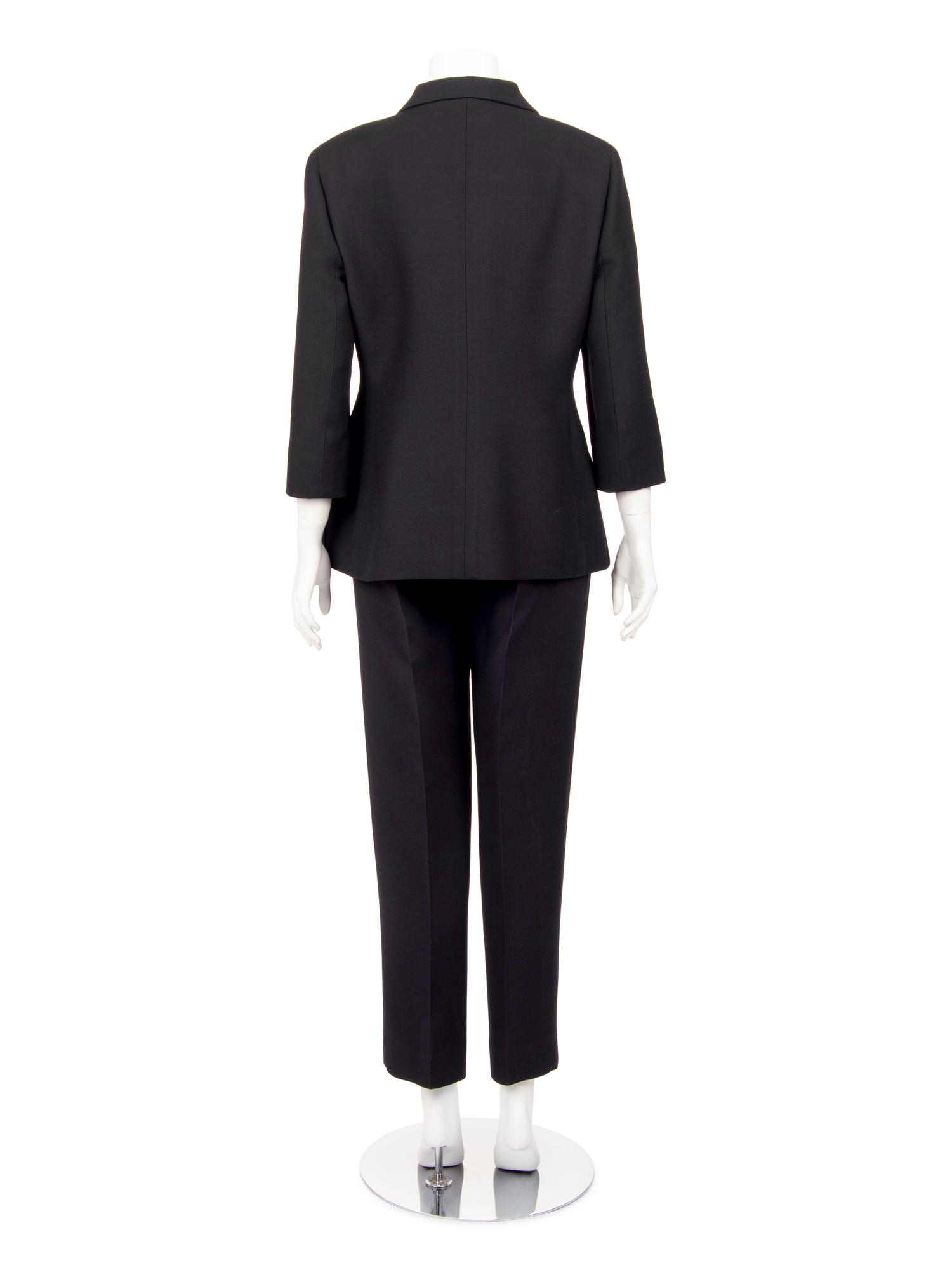 Christian Dior Wool Two-Piece Pant Suit, 2017