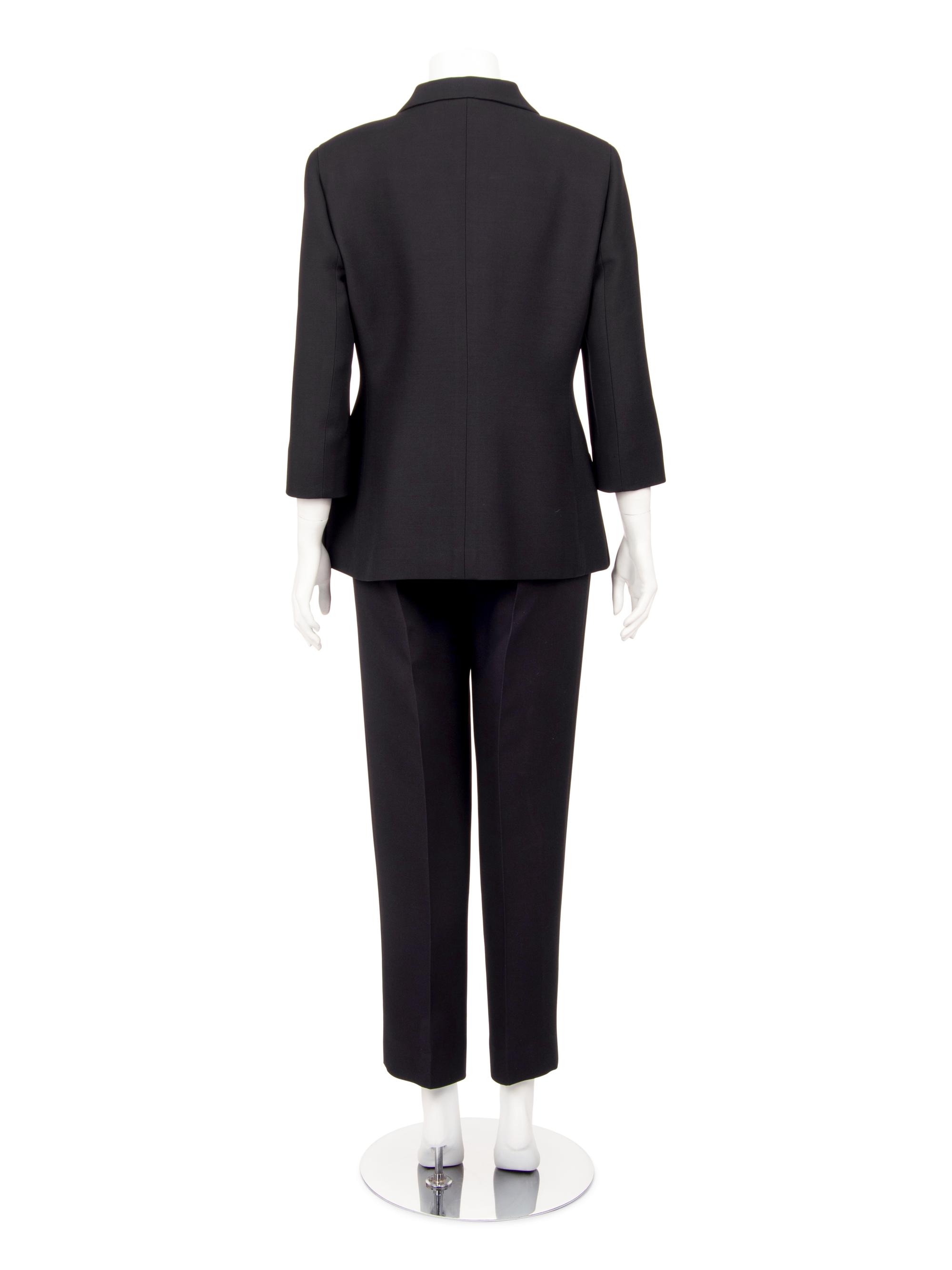 Christian Dior Wool Two-Piece Pant Suit, 2017