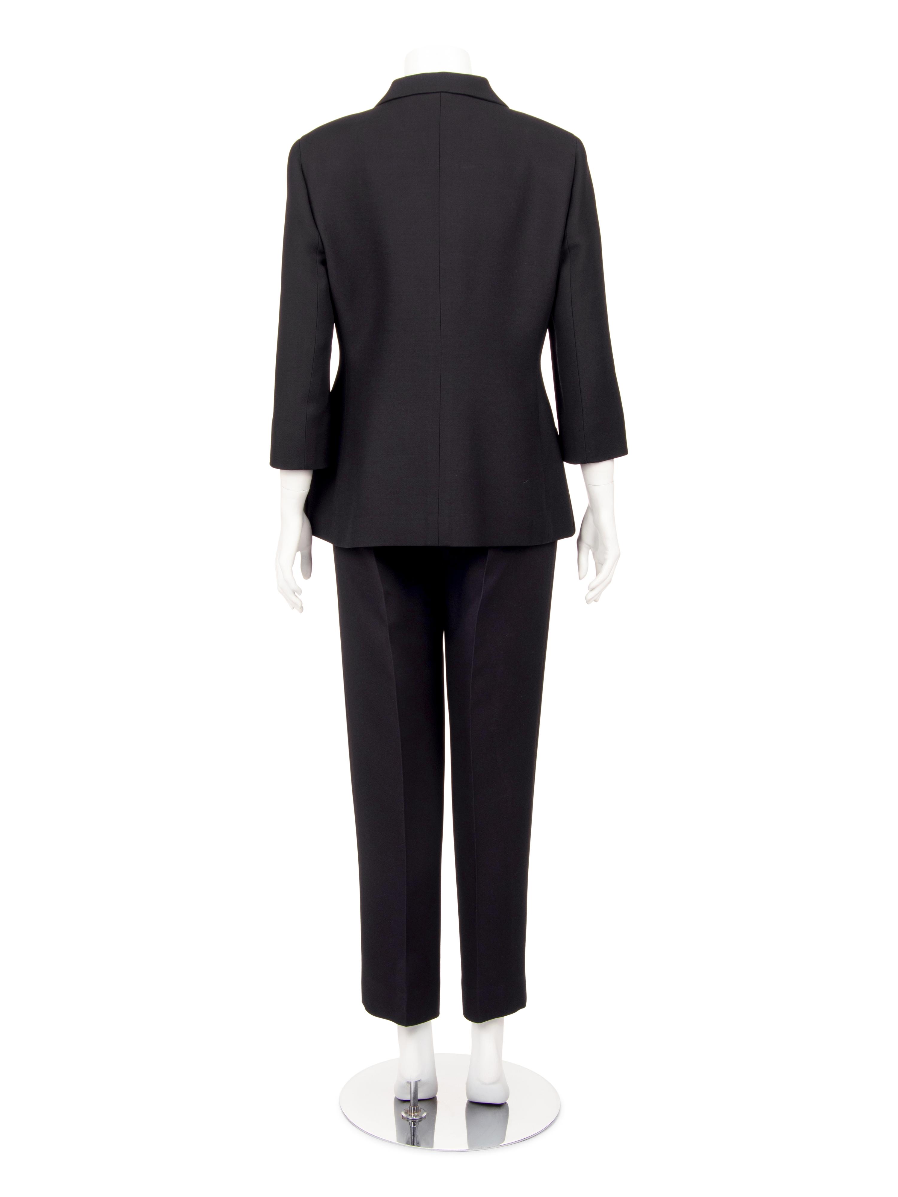 Christian Dior Wool Two-Piece Pant Suit, 2017