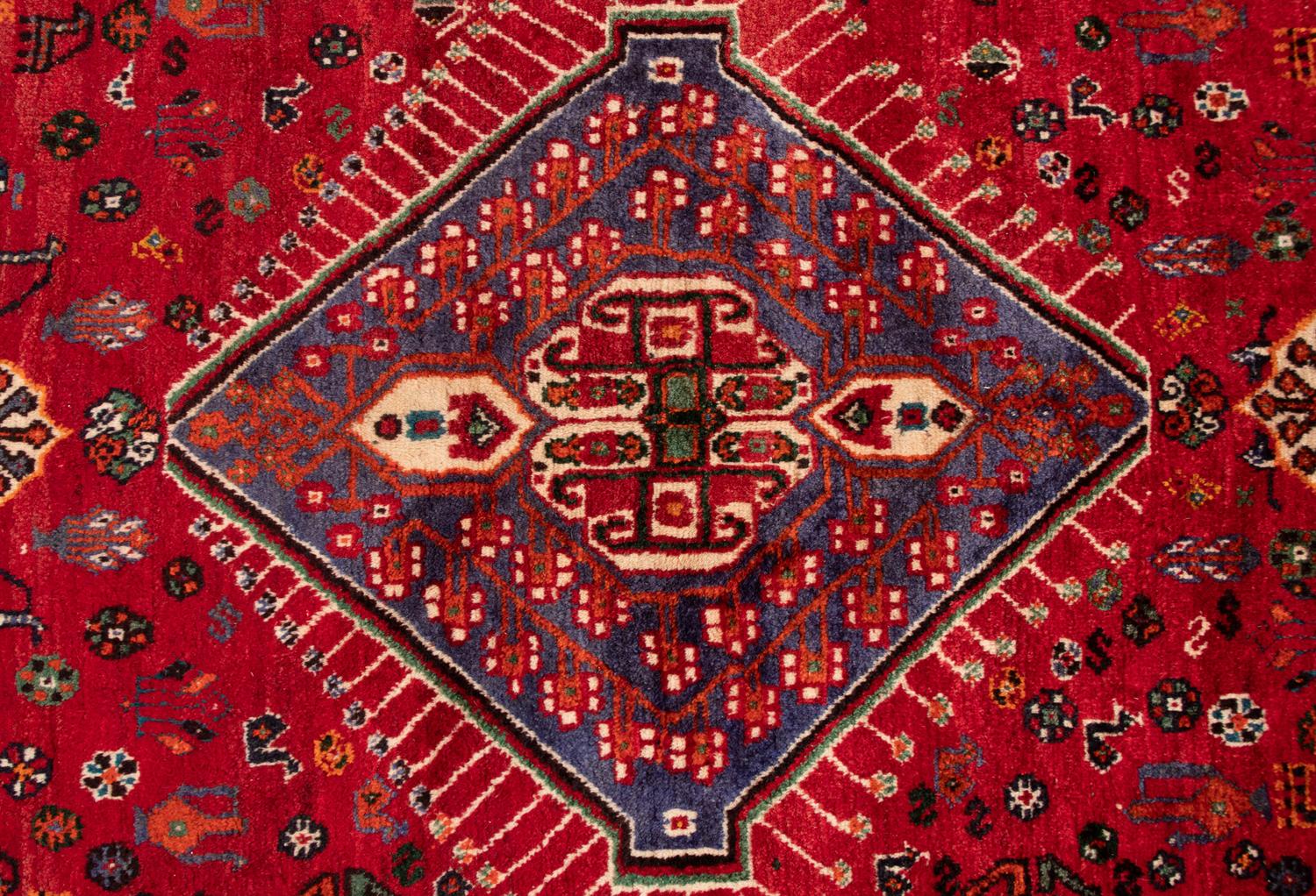 A Qashqai Wool Rug
