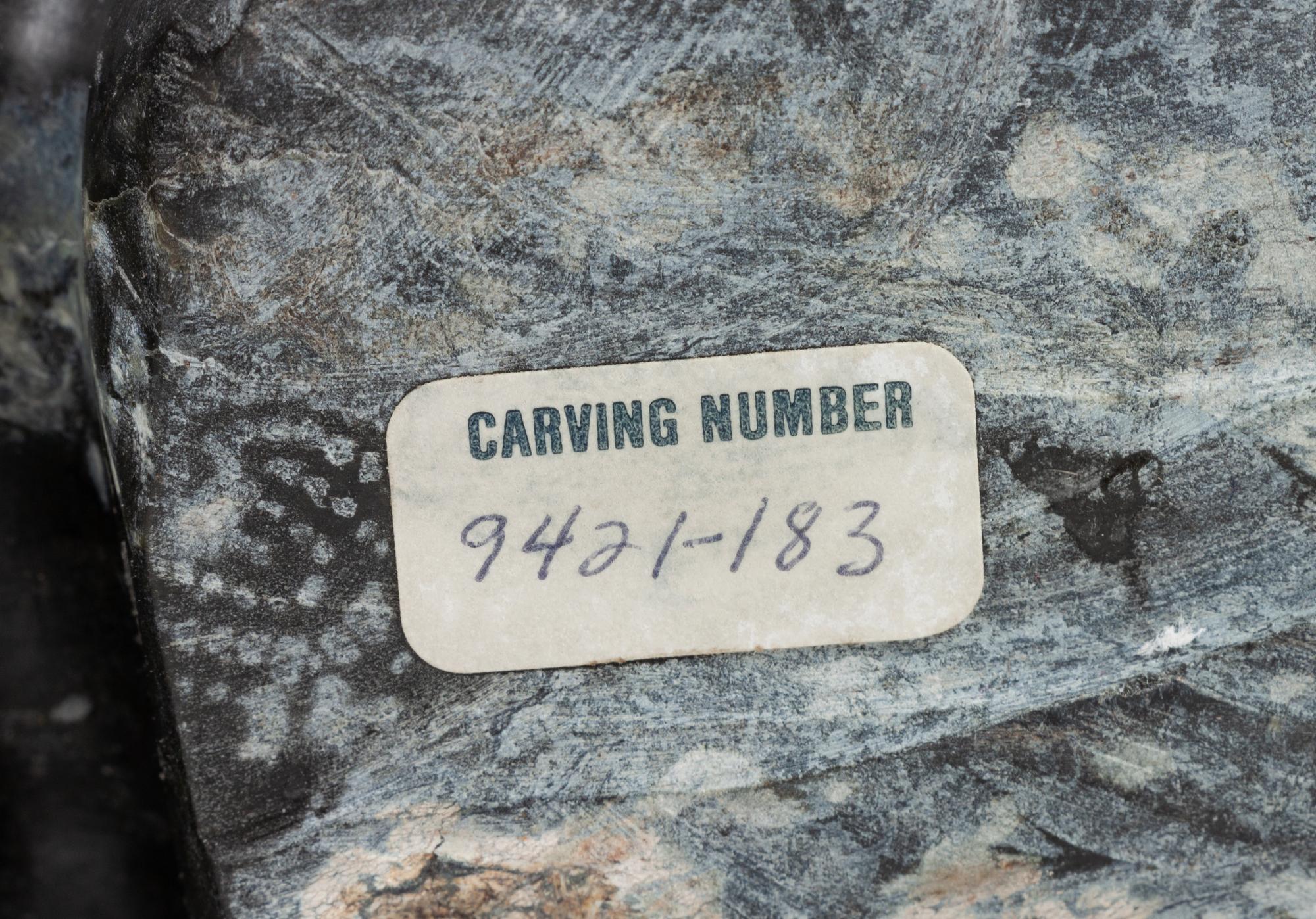 Figural Soapstone Carving
