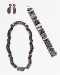 A Silver Demi Parure, Ana Maria Nunez de Brilanti "Victoria" Circa 1948-58, 87.80 dwts.