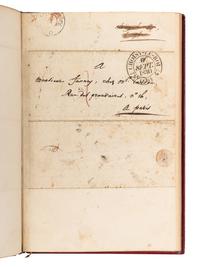 ROUGET DE LISLE, Claude Joseph (1760-1836). Autograph letter signed ("J. Rouget de Lisle"), as former officer with the French Royal Corps of Engineer to Monsieur Fauncy. Choisy-le-Roi, 6 September 1830.