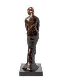 Pudeur (Draped Figure , Standing Woman) [LF 18] model circa 1915-17, cast circa 1917-20