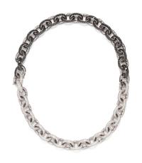 DAVID YURMAN, PAIR OF WHITE AND BLACK DIAMOND CONVERTIBLE BRACELETS/NECKLACE