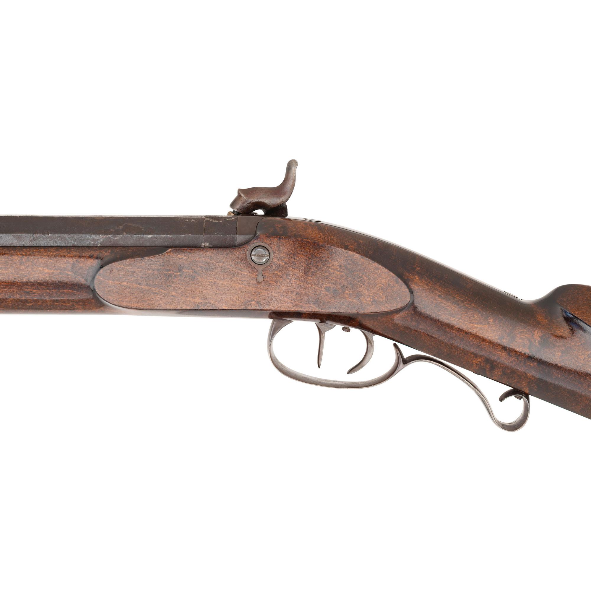 Fully Restored St. Louis Plains Rifle by F. Lunsman