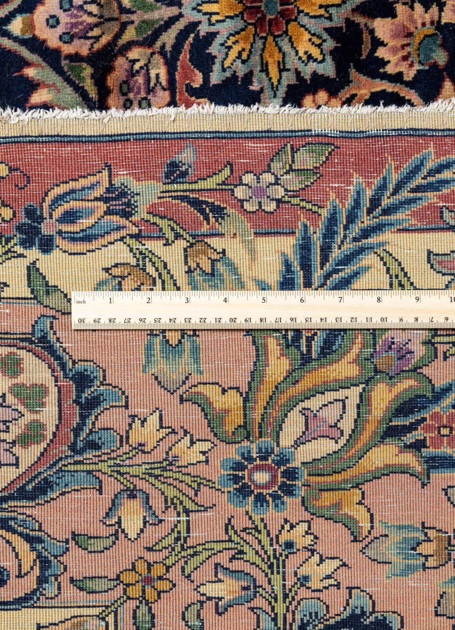 A Kirman Wool Rug