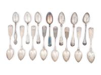 A Group of Silver Spoons
