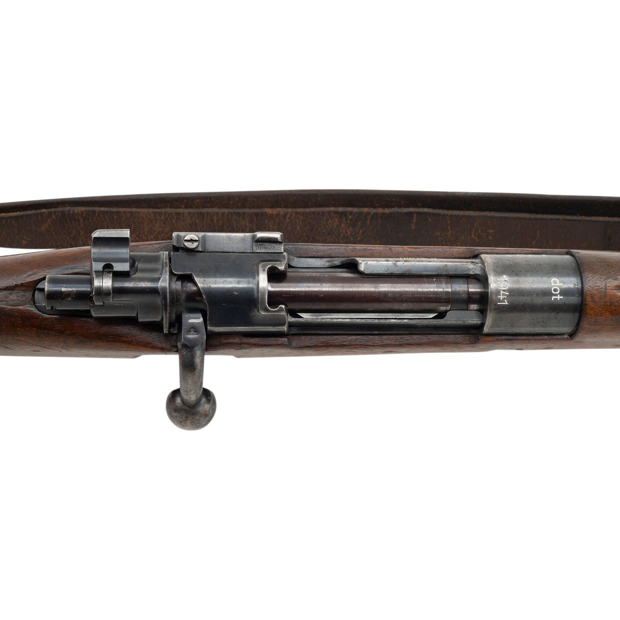 **Scarce WWII-era German CZ G.33/40 Mountain Carbine with dot-Code