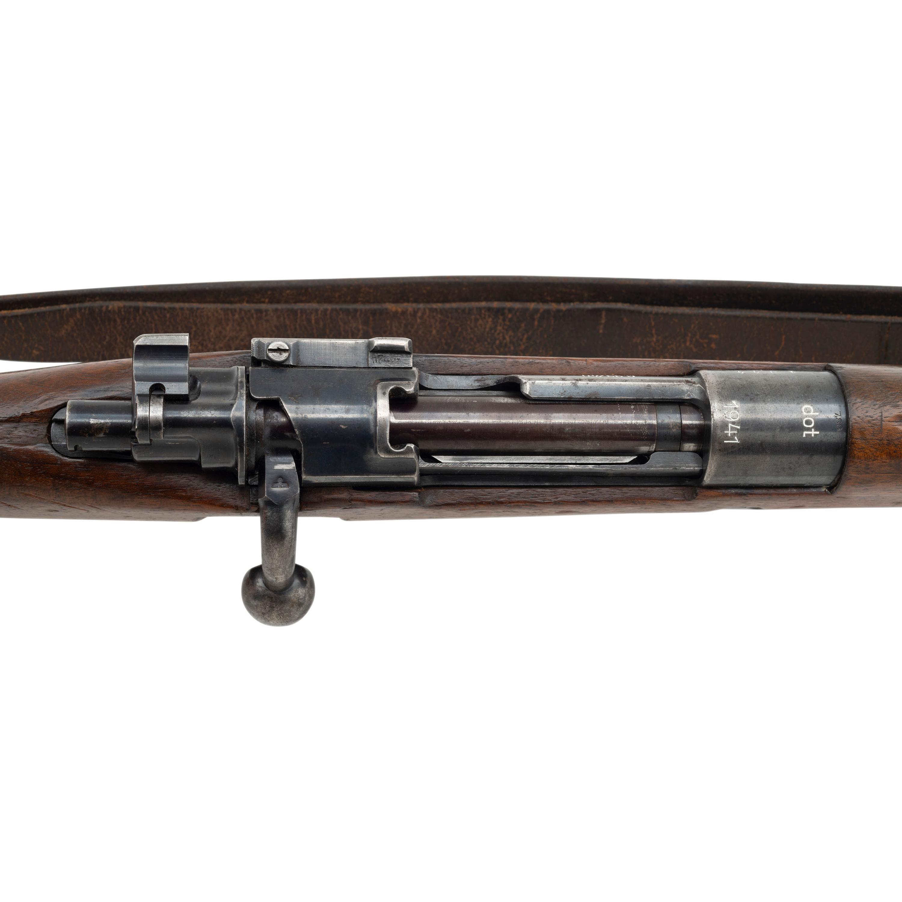 **Scarce WWII-era German CZ G.33/40 Mountain Carbine with dot-Code