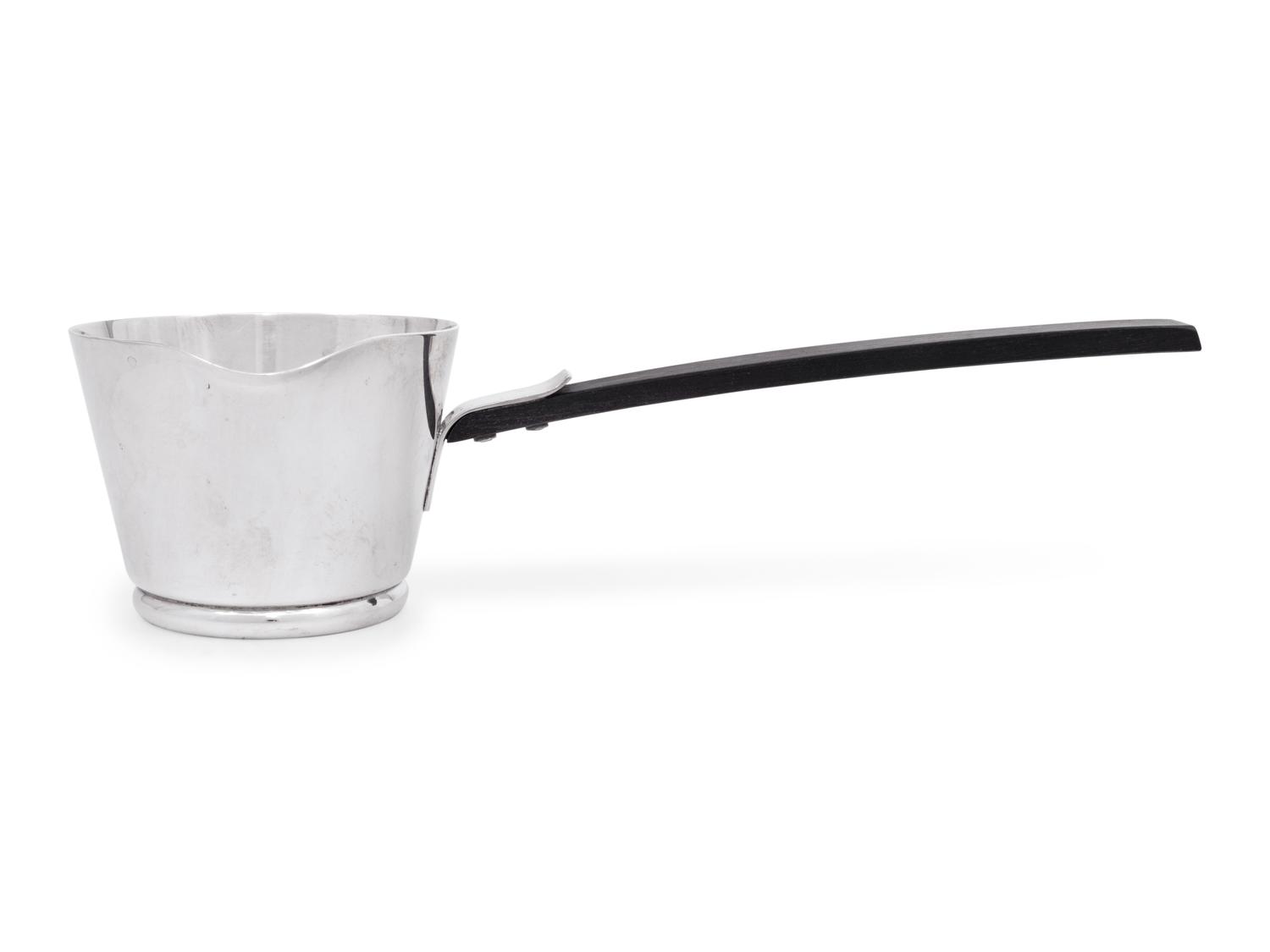 An Allan Adler Silver Sauce Boat