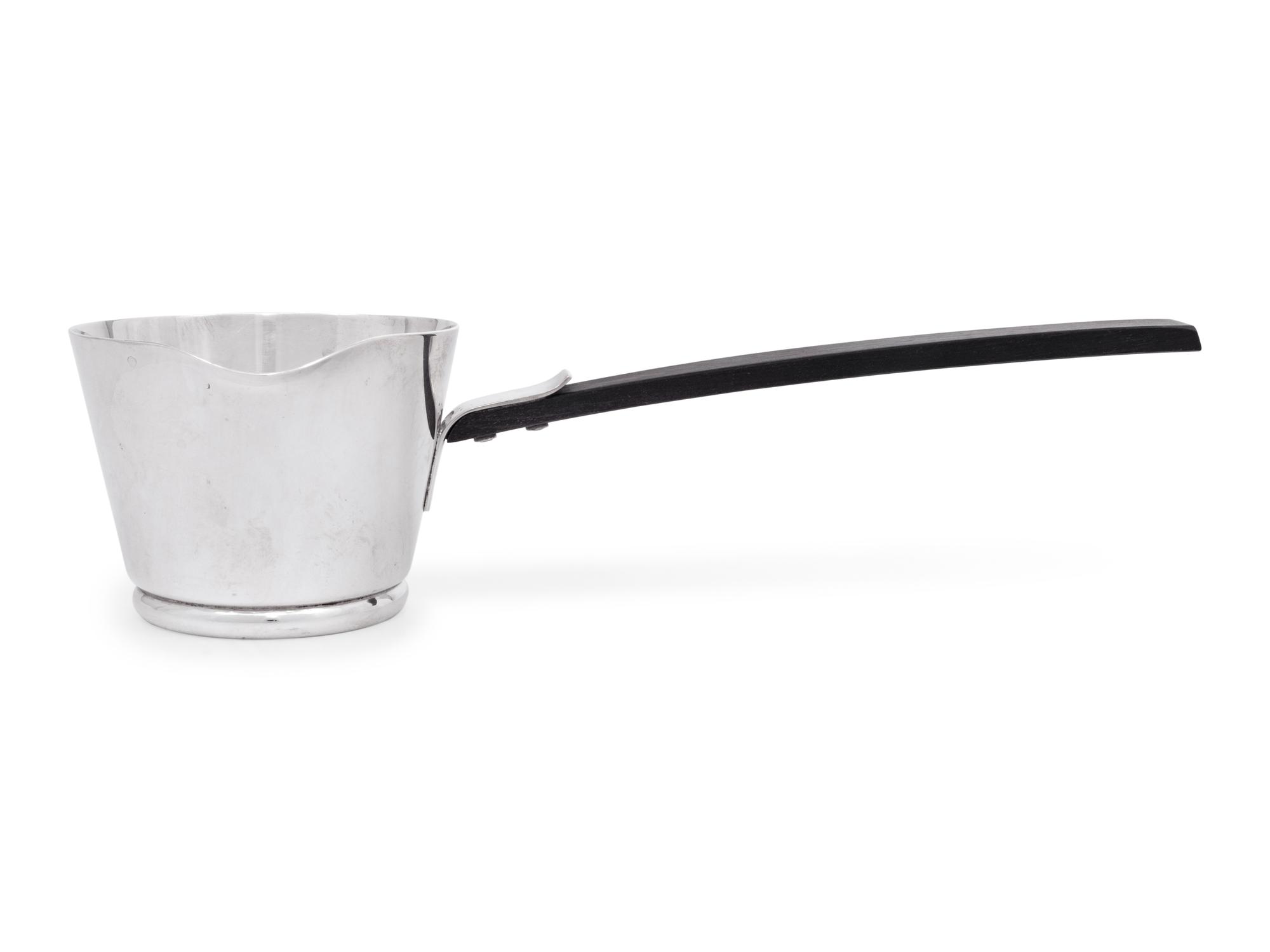 An Allan Adler Silver Sauce Boat