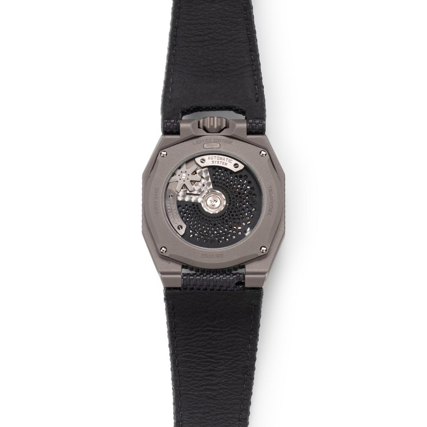 URWERK, REF. UR-100 TITANIUM 'GUNMETAL' WATCH