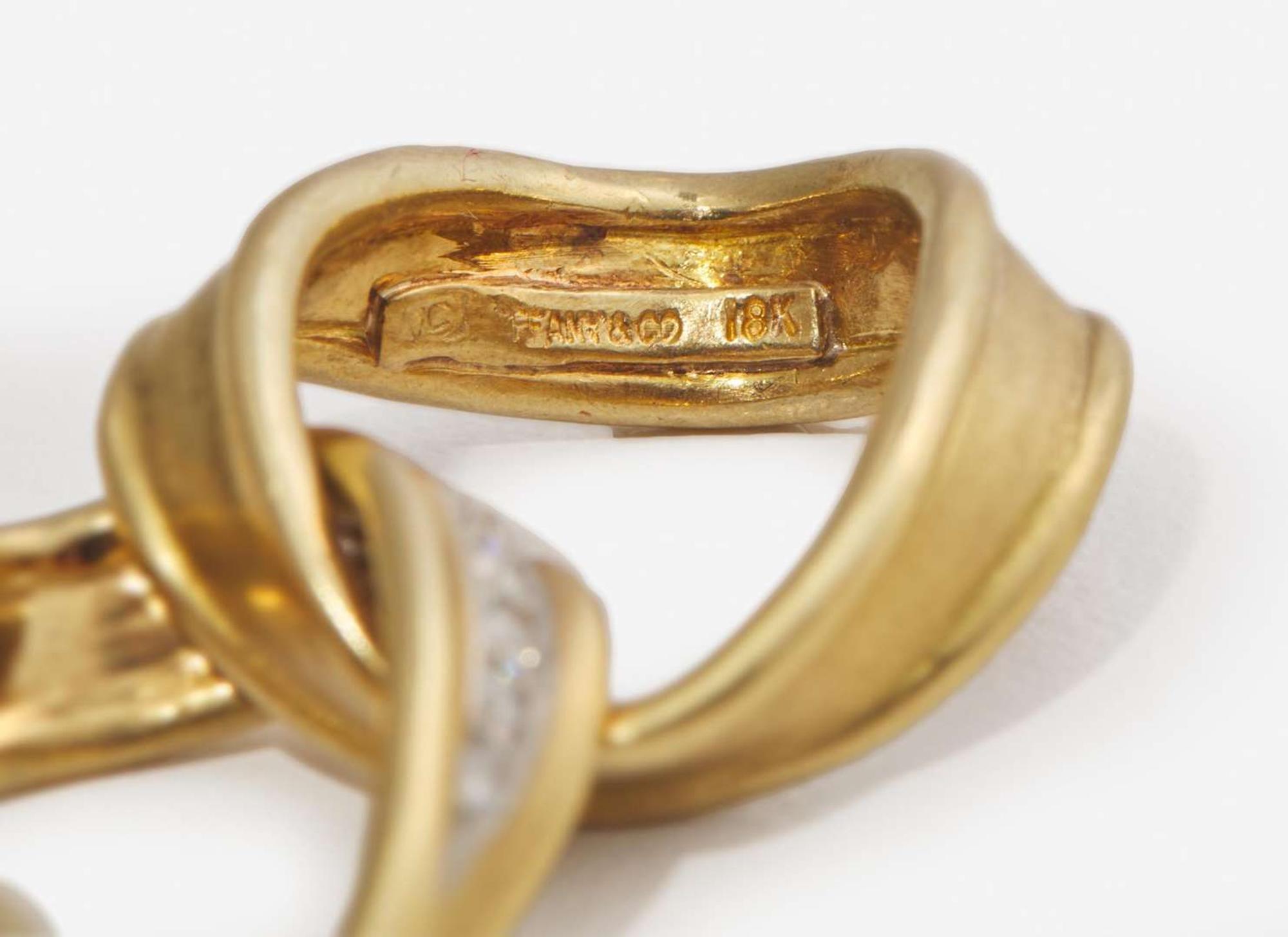 An Angela Cummings for Tiffany & Co. 18K Yellow Gold, Platinum, and Diamond Necklace