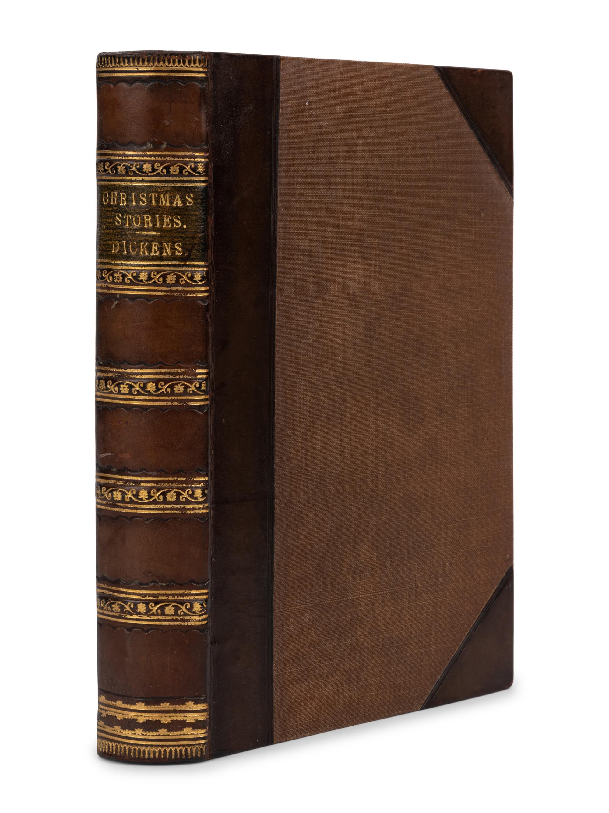 DICKENS, Charles (1812-1870). [The Christmas Numbers from Household Words and All the Year Round ]. Household Words . London: Bradbury & Evans, 1850-1858. -- All the Year Round. London: C. Whiting & Chapman and Hall, 1859-1867.