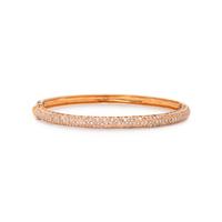 Élan, Rose Gold and Pink Diamond Bangle Bracelet