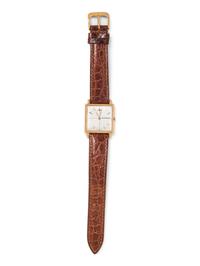 JAEGER LeCOULTRE, 18K YELLOW GOLD WATCH