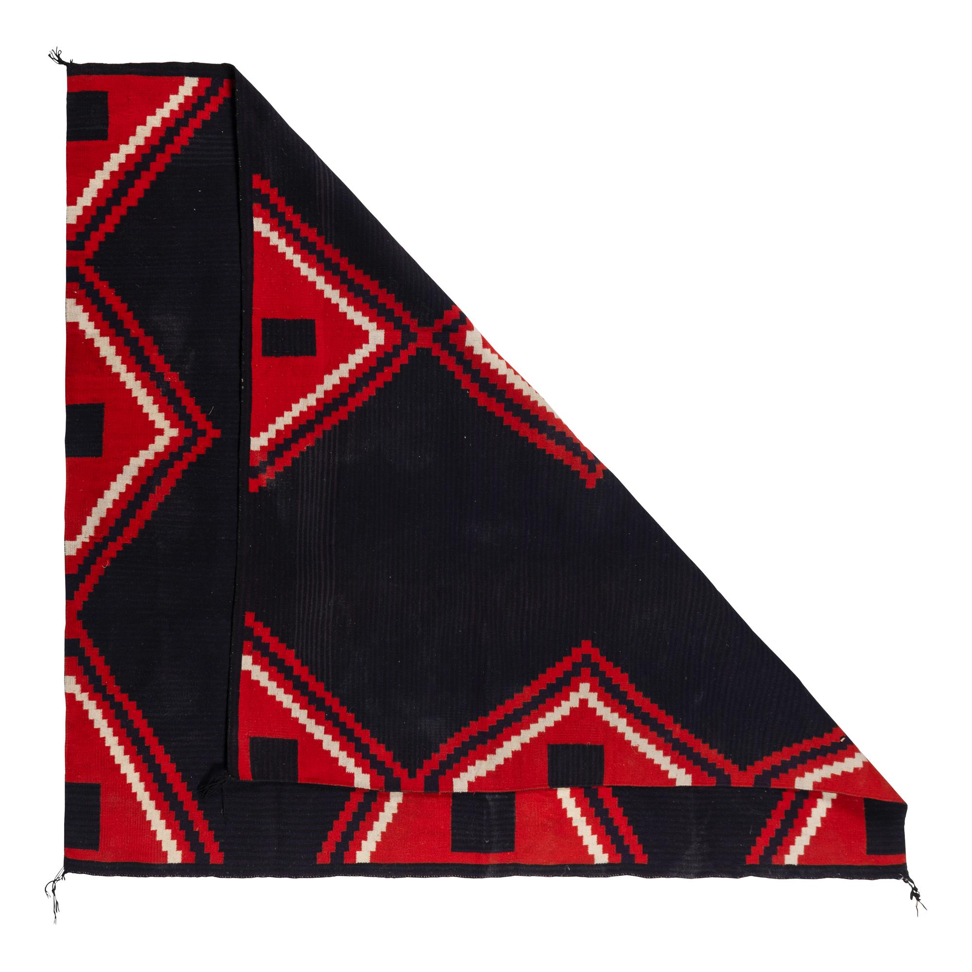 Navajo Moki Pattern Third Phase Weaving [Rug]