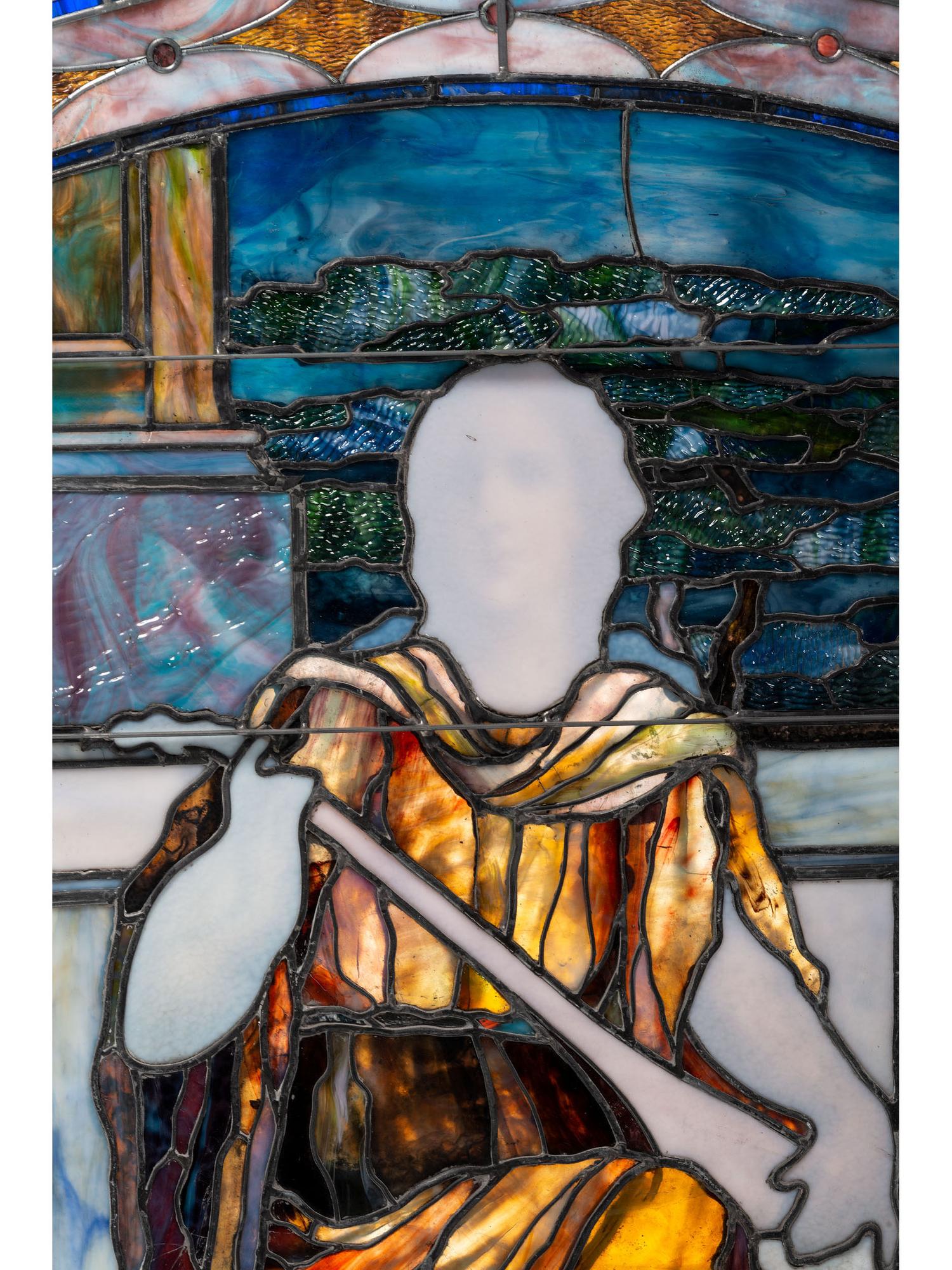 'Musician in the Cove' Window, c. 1890