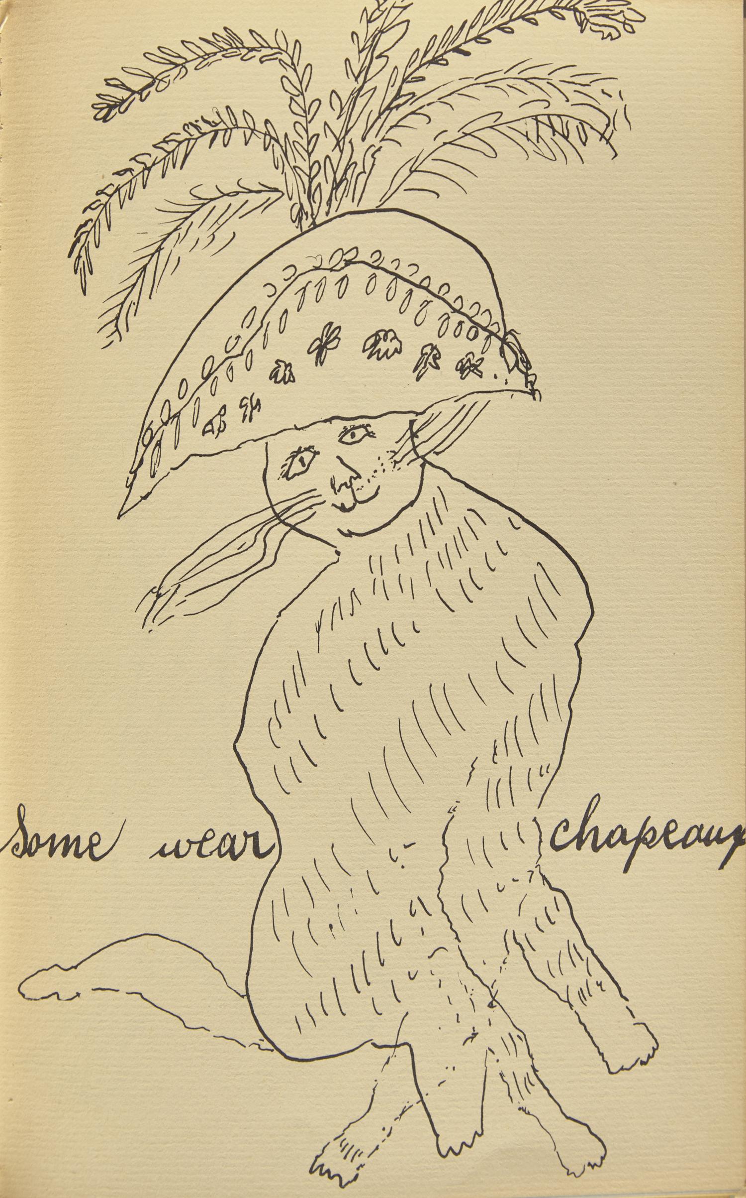 Warhol, Andy (Warhola, Julia). Holy Cats by Andy Warhol's Mother