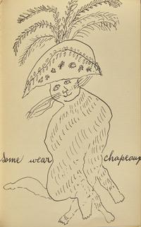 Warhol, Andy (Warhola, Julia). Holy Cats by Andy Warhol's Mother