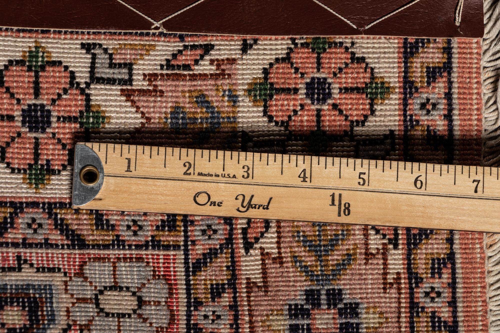 A Tabriz Wool and Silk Runner