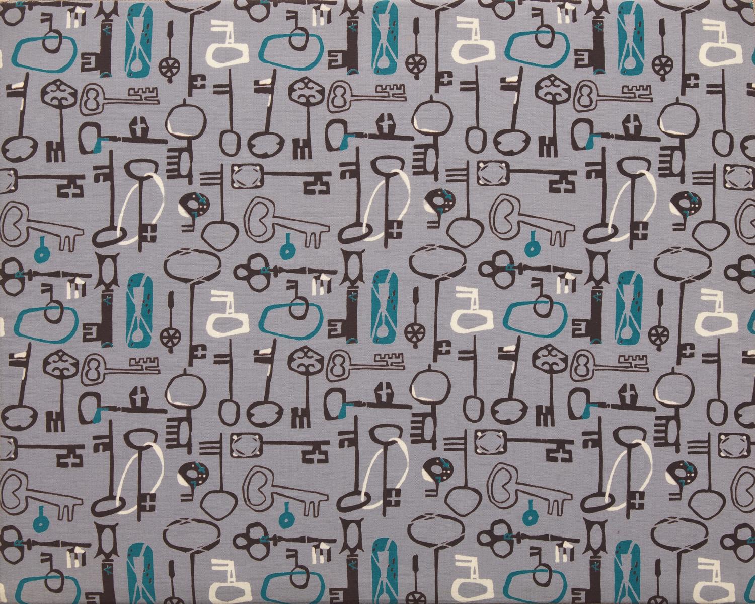 Three Mounted Printed Cotton Panels, Two Designed by Picasso DONATED BY CORA GINSBURG, LLC.