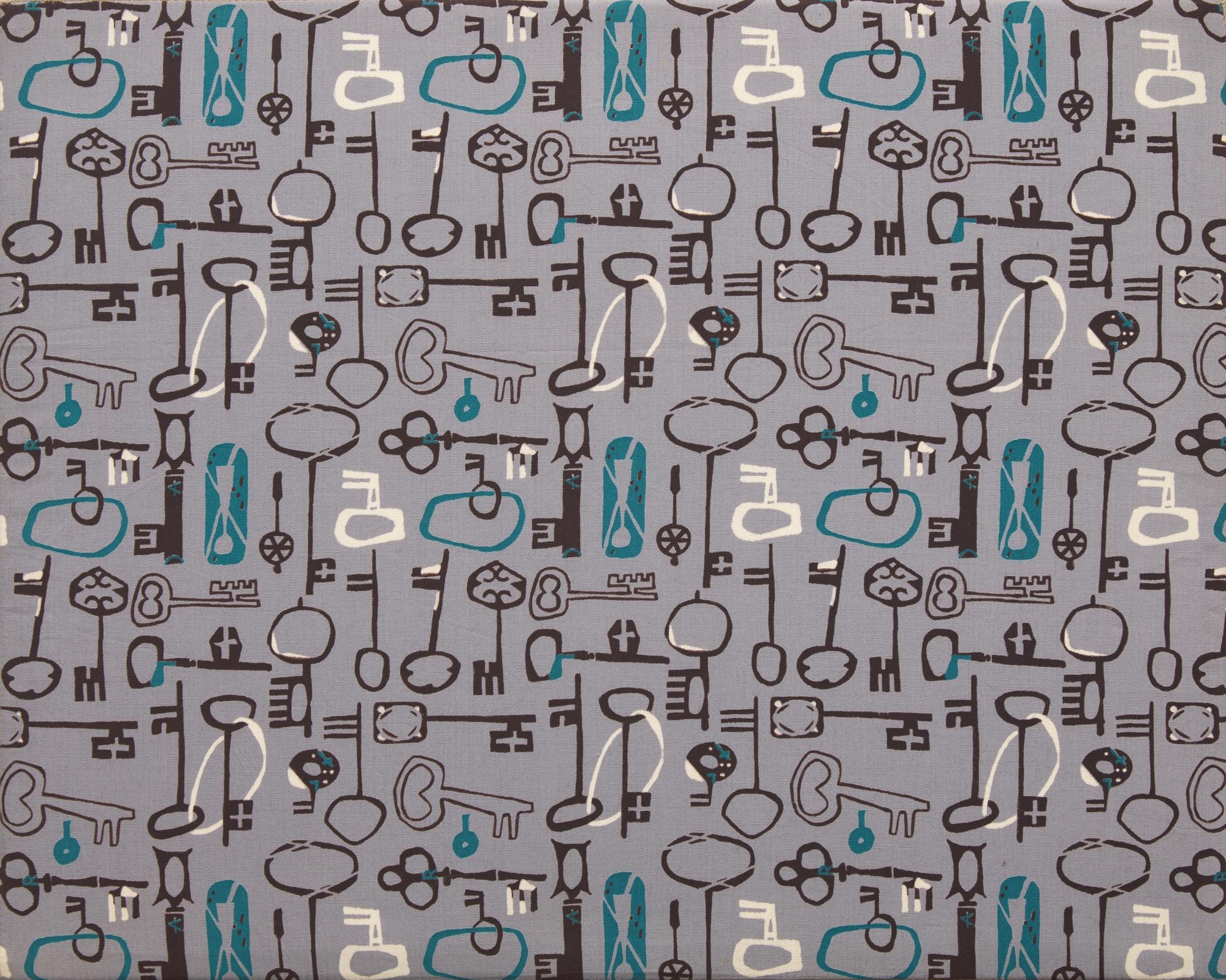 Three Mounted Printed Cotton Panels, Two Designed by Picasso DONATED BY CORA GINSBURG, LLC.