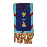 Assiniboine Beaded Hide Bag