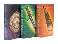 PULLMAN, Philip (b.1946). [His Dark Materials trilogy:] Northern Lights . 1995. - The Subtle Knife . 1997. - The Amber Spyglass . 2000. London: Scholastic.