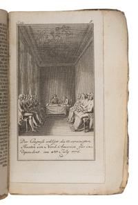 Sprengel, Matthias Christian (1746-1803). Allgemeines historisches Taschenbuch...der Revolution von Nord-America. Berlin: Haude & Spener, [1784].