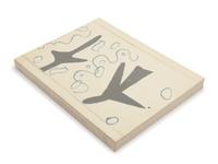 BRAQUE, Georges (1882-1963). Braque Lithographe . Text by Francis Ponge and Fernand Mourlot. Paris: Andre Sauret, 1963.