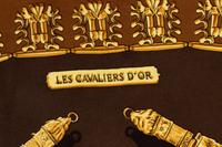 Four Vintage Designer Scarves,1960-70s: Hermès, YSL, Ungaro