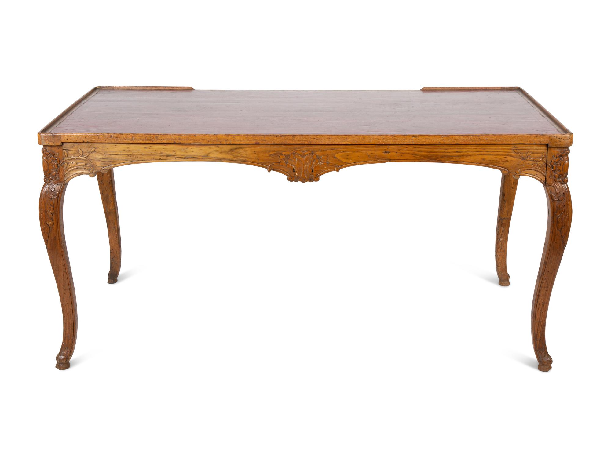 A Louis XV Fruitwood Tric-Trac Table — 18TH/19TH CENTURY