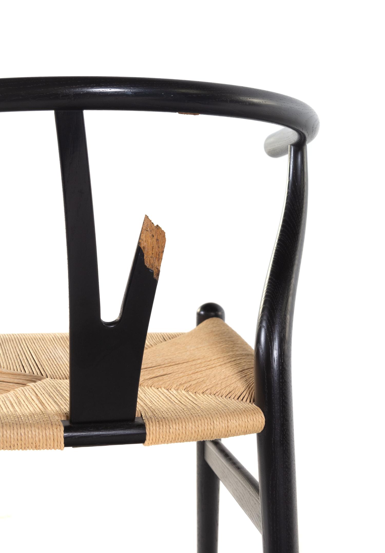 Eight Wishbone Chairs, c. 2000, Carl Hansen & Son, Denmark