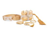 Two Judith Lieber Pieces: One Minaudière and One Belt