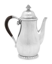 A Georg Jensen Silver Coffee Pot