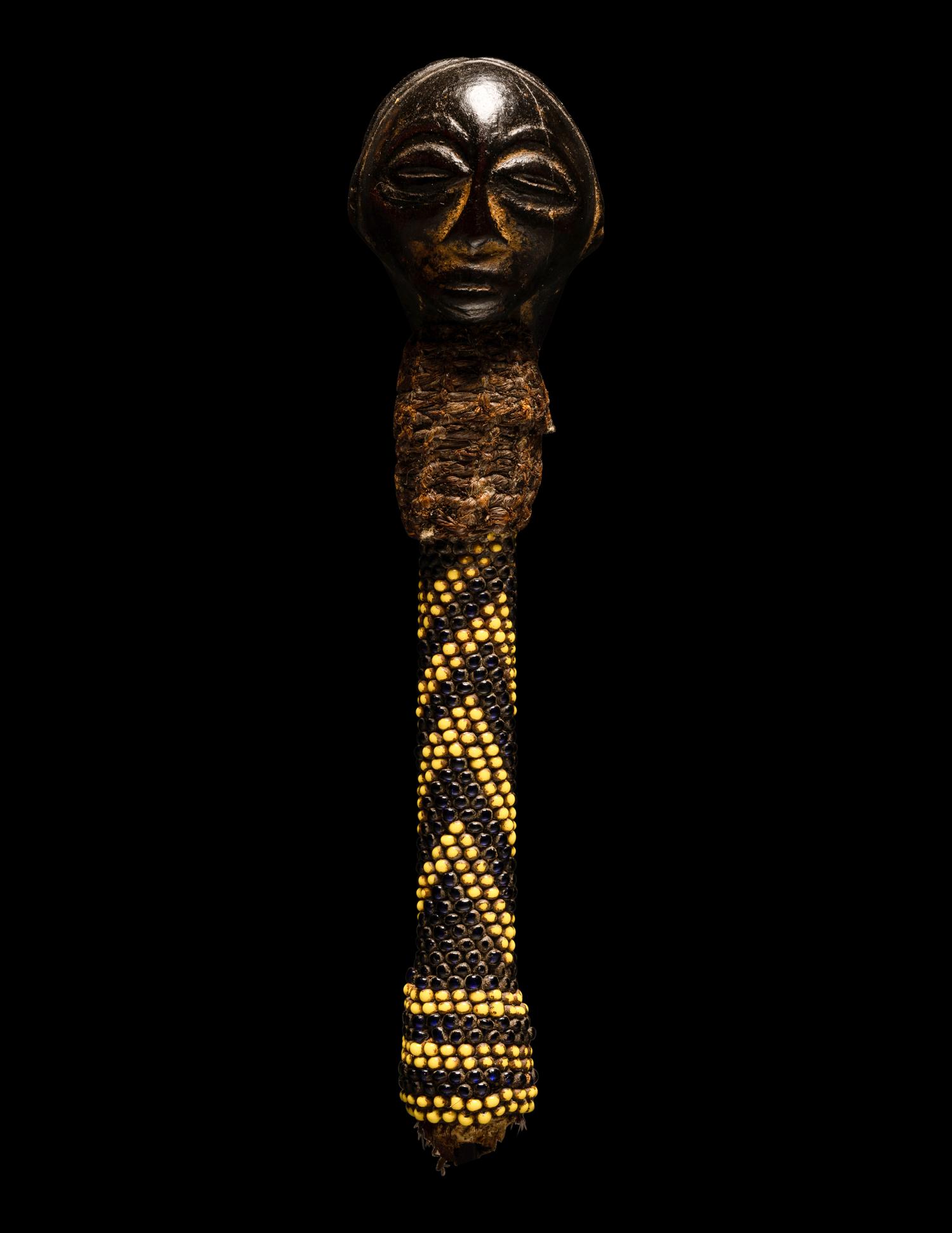 A Kalange Beaded Handle